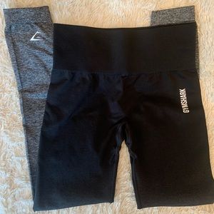 Gymshark black ombré leggings